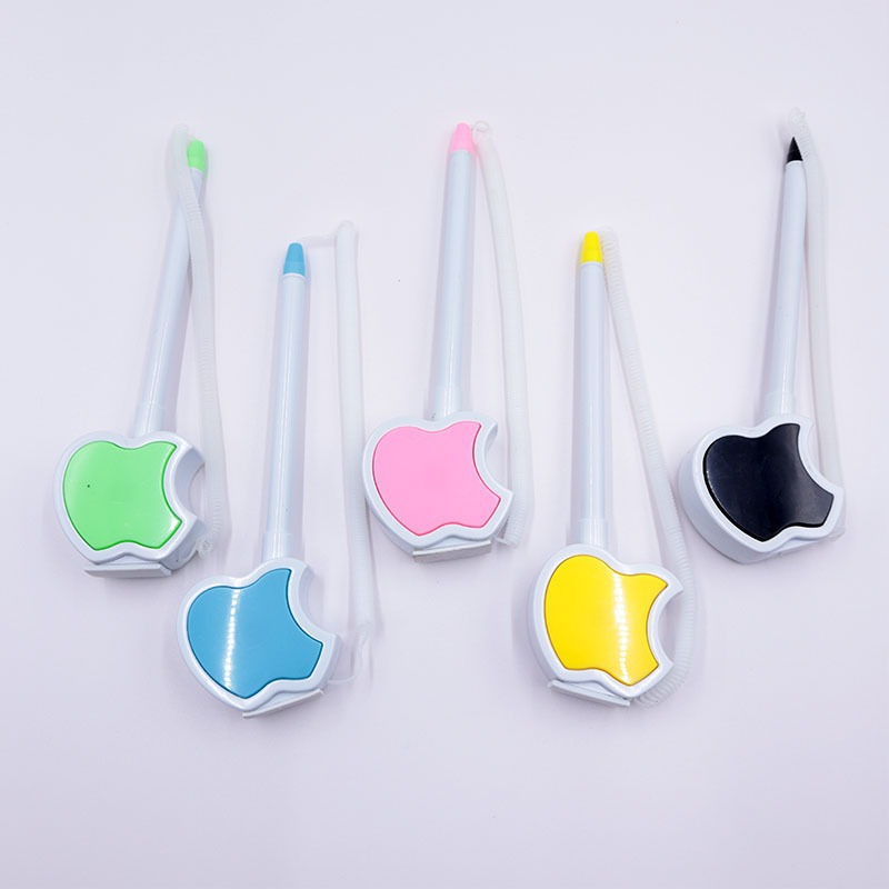 Manufacturer Supplies Base Pen Holders, Ballpoint Pen Holders for Bank Counters, Hotel Front Desks, with Custom Logo for Hotels