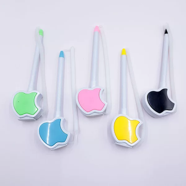 Manufacturer Supplies Base Pen Holders, Ballpoint Pen Holders for Bank Counters, Hotel Front Desks, with Custom Logo for Hotels