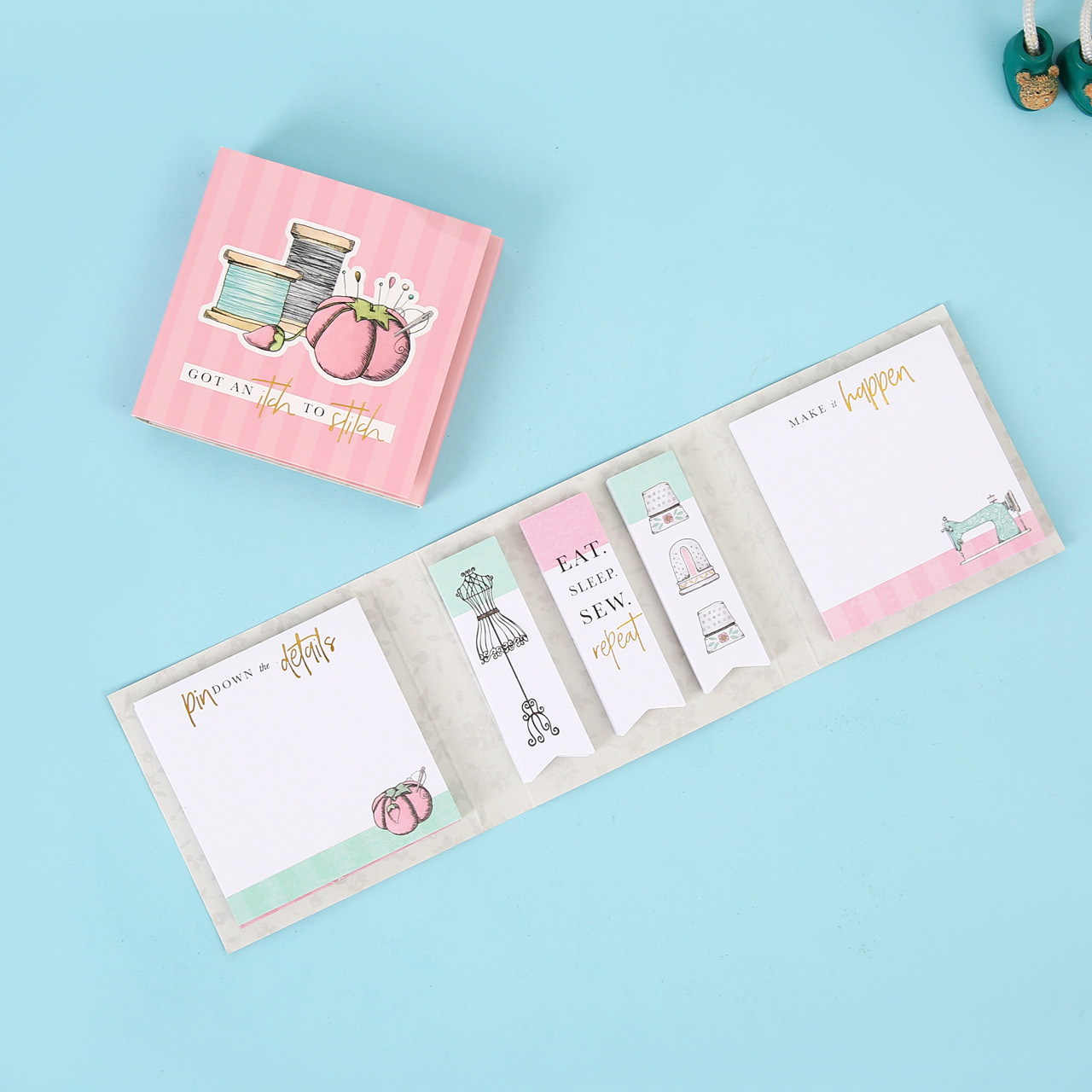 厂家定制办公组合式便利贴可爱跨境创意N次贴可撕便签本套装定制