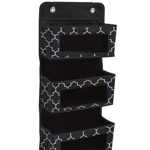 Amazon tela dormitorio bolsa de almacenamiento montada en la pared colgante transfronterizo organizador bolsa de almacenamiento bolsa colgante detrás de la pared de la puerta