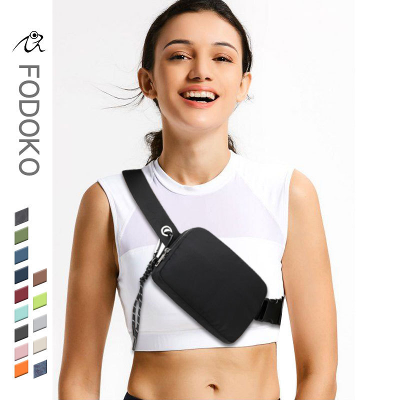 Lululemon Same Style Waist Bag Casual Outdoor Sports Running Chest Bag Crossbody Ins Fashion Versatile Chest Bag Nylon Lululemon Same Style Waist Bag Casual Outdoor Sports Running Chest Bag Crossbody Ins Fashion Versatile Chest Bag Nylon