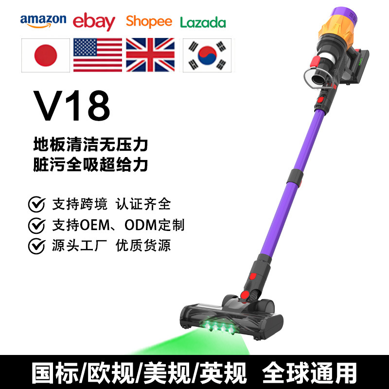 Wireless powerful vacuum cleaner for home use