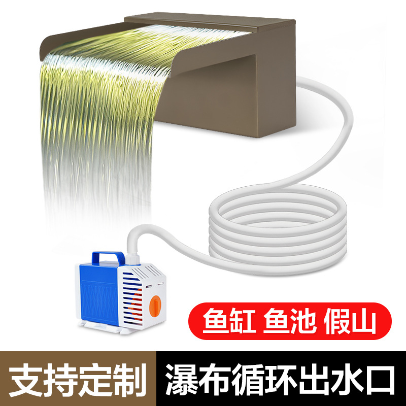 Koi fish pond circulation filtration system purifier stainless steel…