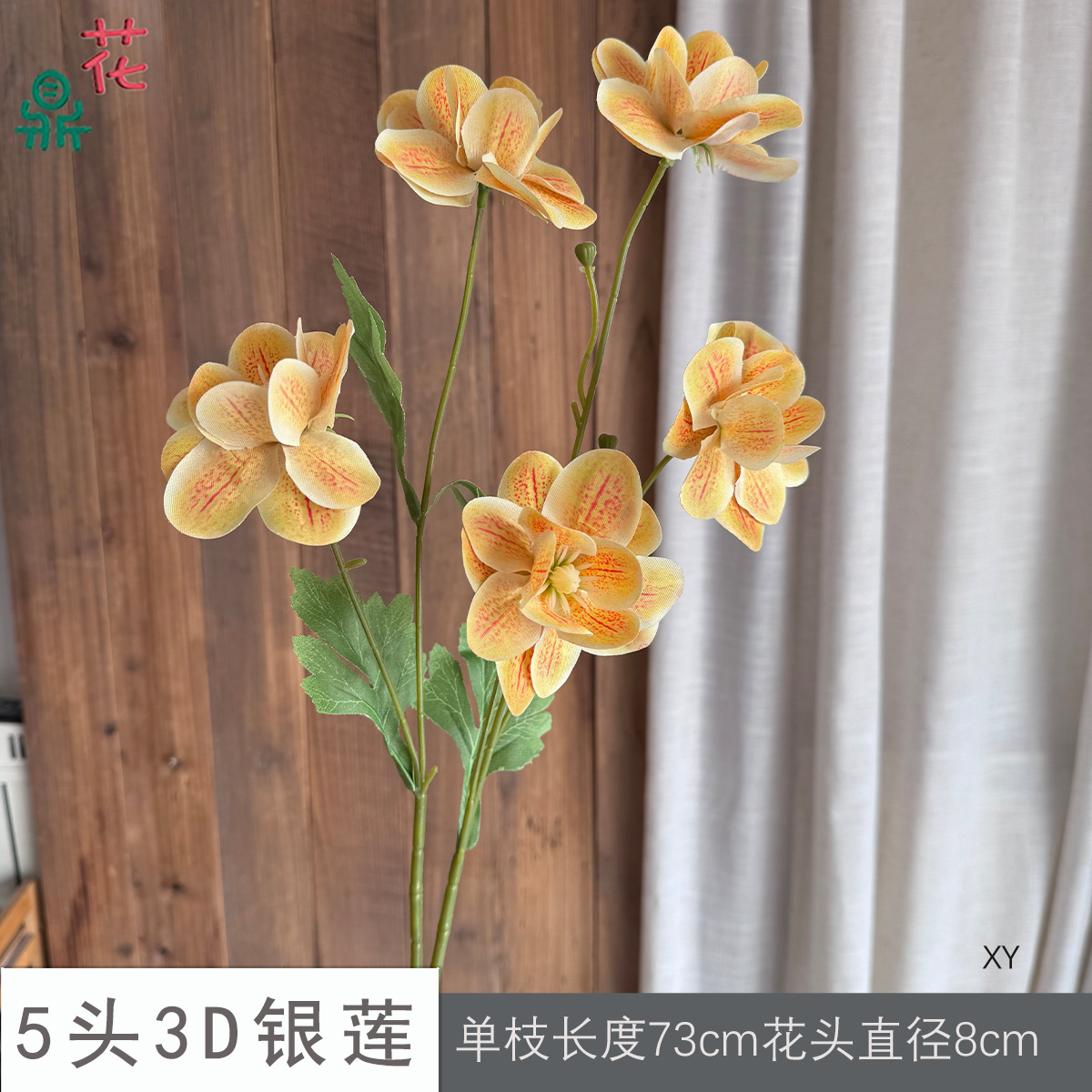 5 đầu 3D Anemone XY Vàng