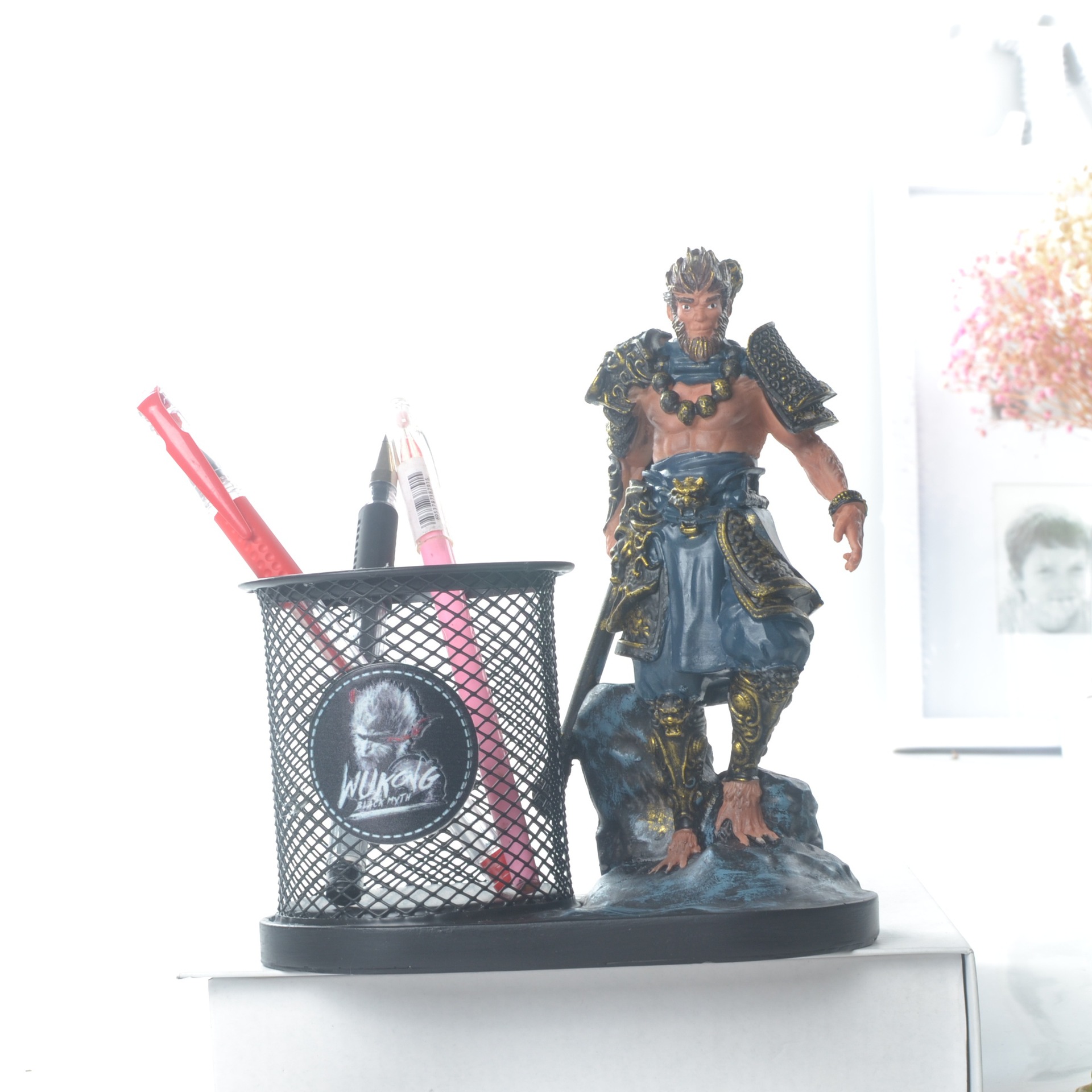 Portalápices de oso creativo gran capacidad multifuncional estilo ins minimalista almacenamiento de escritorio artefacto papelería para estudiantes oficina