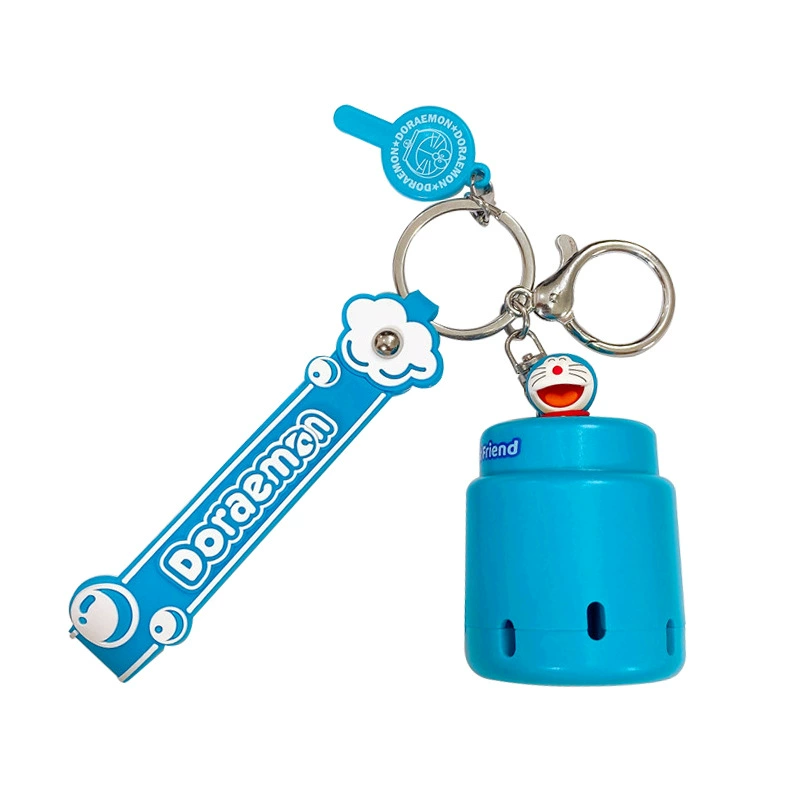 Брелок Doraemon «Космический корабль» со светом, антистресс подвеска, 10×5×10 см