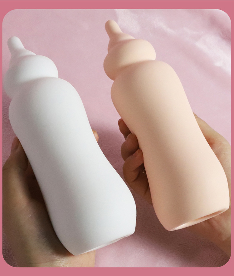 Jiuai Milk Bottle Pro20 Portable Manual Masturbator Cup TPE Inverted Mold — detail image 14
