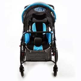 跨境爆款儿童专用轮椅孩子残疾折叠轻便铝合金手推车小孩代步车