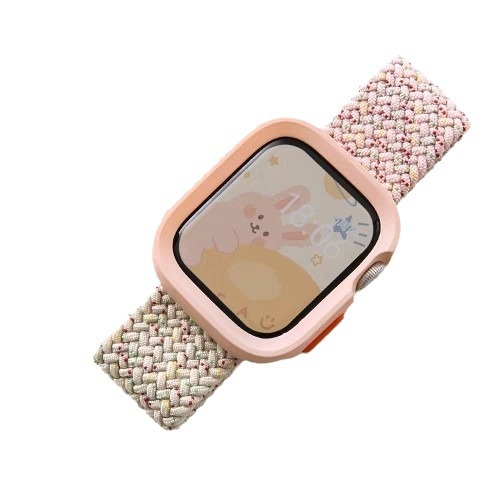 ApplewatchS10 Funda protectora ApplewatchS10 Caja de reloj galvanizado TPU Funda protectora iwatch ligera