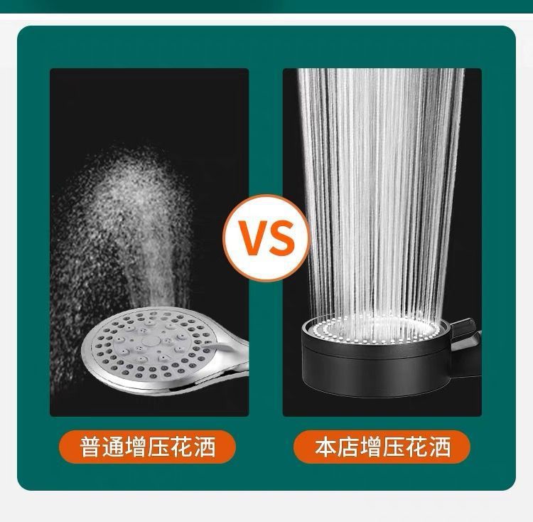 Five-speed pressurized showerhead, bathroom water heater, shower head, super pressurized handheld household set Application Scenario