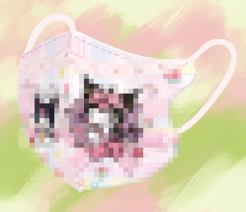 漫画子供用 3D 立体使い捨てマスク新しい独立したパッケージ夏効率的な通気性学校特別な女の子|undefined