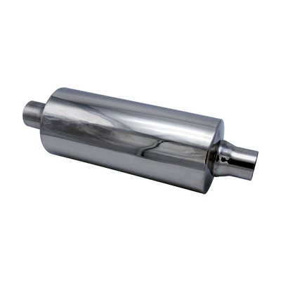 Mid-Section Drum Tornado Car Exhaust pipe - 130-drum-diameter