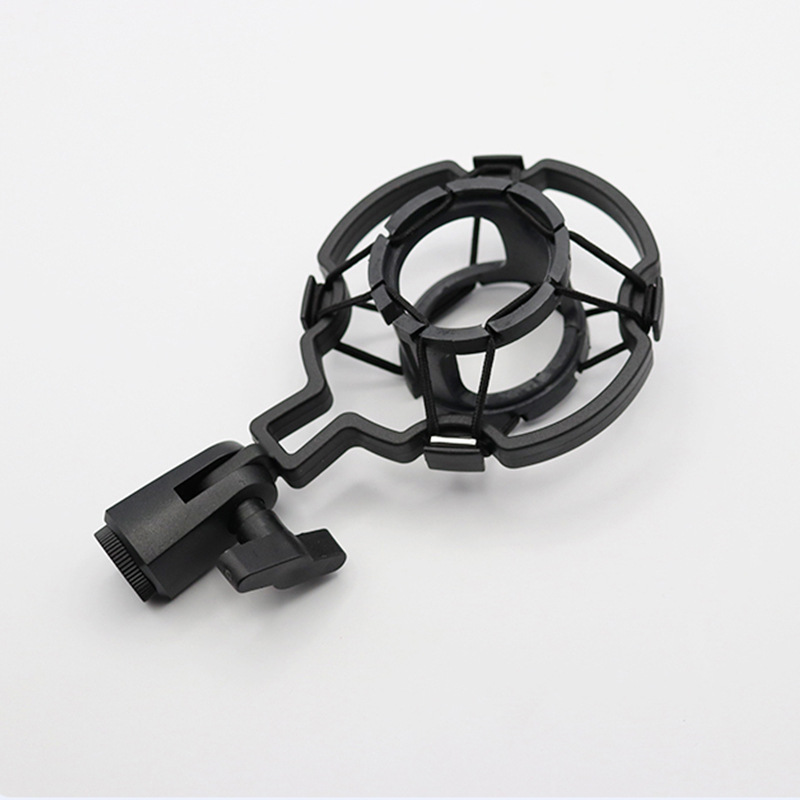 Soporte antichoque de plástico para micrófono de condensador de diafragma grande, grabación en vivo, venta directa de fábrica Yixuan