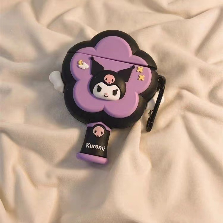 Apple, creative cartoon wireless headphones, compatible cute silicone protective case, bluetooth, pro2
