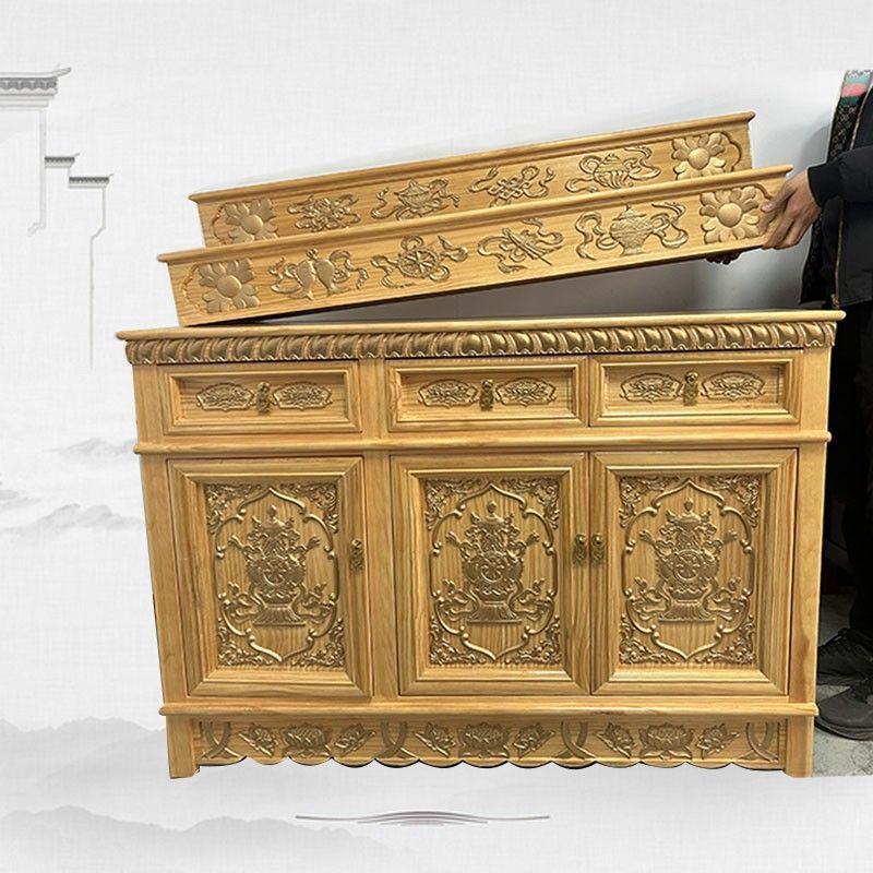 Modern Household Altar Table, Buddhist Altar, Living Room, New Chinese Style Altar Table, Rural Middle Hall Table, Eight Immortals Table, Shrine Table