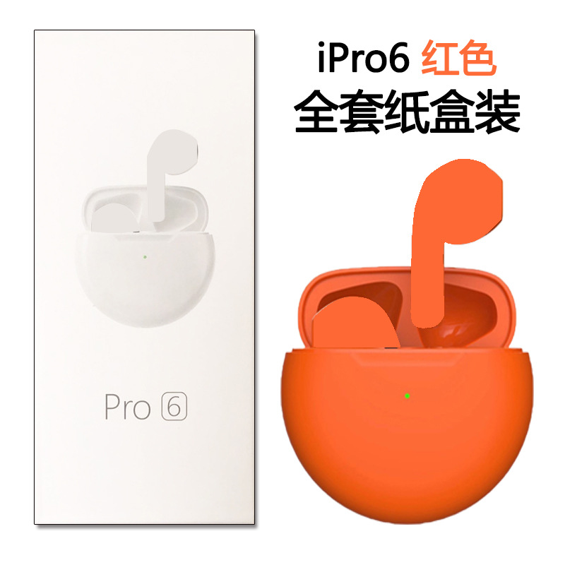 Nuevo comercio exterior transfronterizo pro4/pro6 auriculares Bluetooth J6 TWS auriculares inalámbricos H18 comercio electrónico calidad de venta caliente