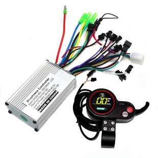 Zunkong Electric Bicycle Scooter 250W/350W Lithium Brushless Controller + Gt-100 Lcd Instrument