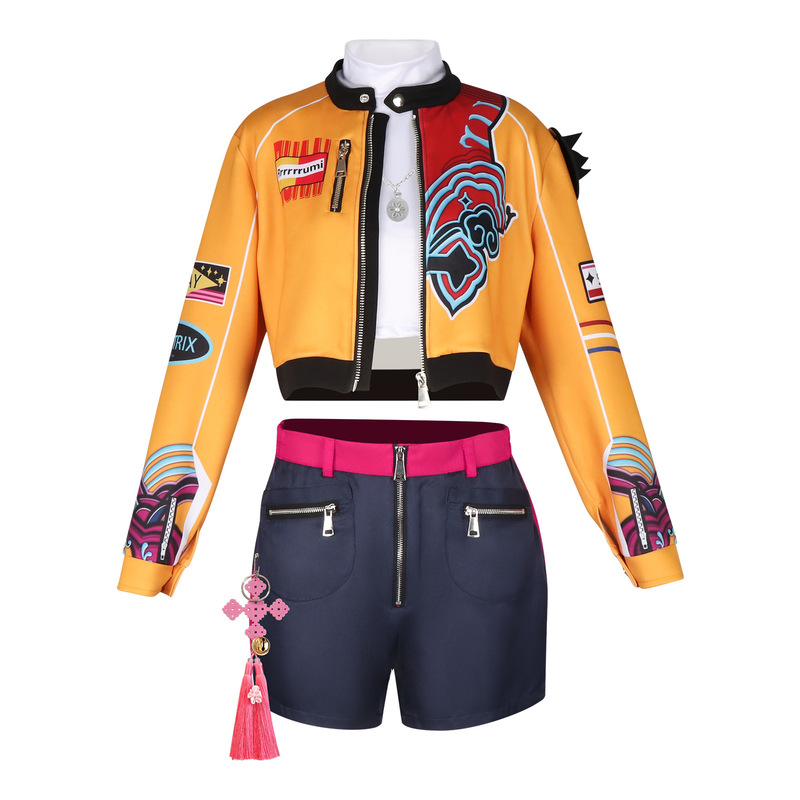狩猟魔女グループ K-POP ルミミラゾイ cos 服アニメーション映画キャラクターコスプレステージ服|undefined