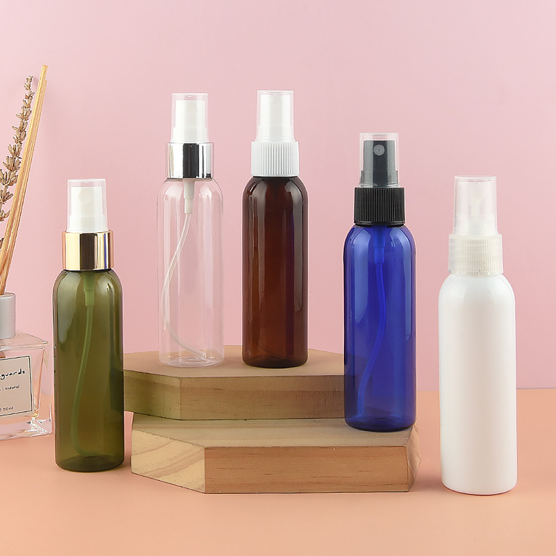 厂家60ML多色喷雾瓶 电镀 细雾喷瓶化妆水/爽肤水分装瓶子