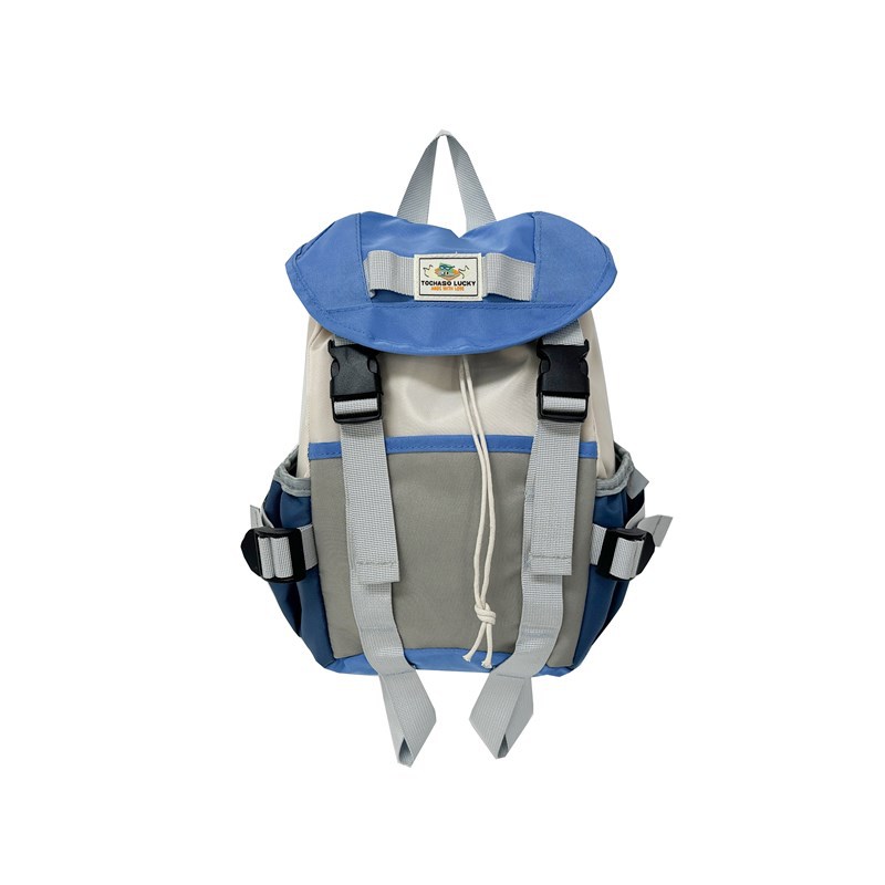 Mochila coreana de moda para niños y niñas, estilo occidental, mochila escolar de escuela primaria de gran capacidad, mochila para niños con cordón de moda nueva