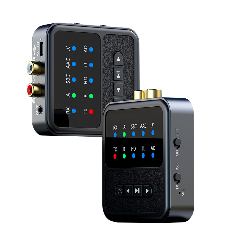 25 新しい Bluetooth 5.4 オーディオ アダプター APTX Bluetooth レシーバー Bluetooth トランスミッター ツーインワン|undefined
