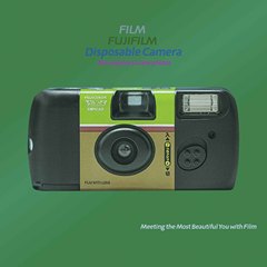 Fukoda レトロ使い捨てフィルムカメラ カラーフォーヴァー 1986 フィルムカメラ フラッシュ付き 女性への誕生日プレゼント