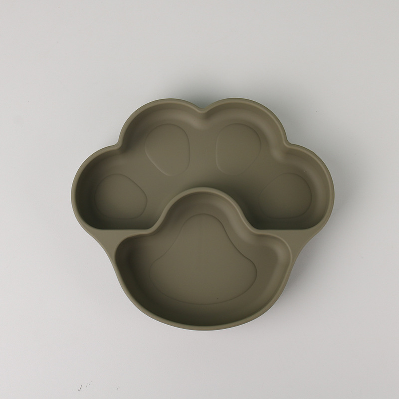 Army green dinner plate