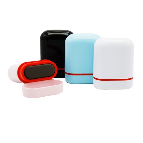 Jin Peng Print Dongguan Manufacturer Wholesale Exquisite Business Signature Seal Children's Clothing Light-Sensitive Signature Seal Case Material