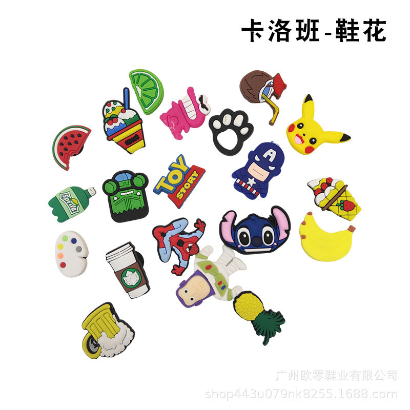 Cros Caroban Croc Shoes Men's and Women's Plaid Non-Slip Waterproof Shoes Summer Beach Shoes Flat Sports Outdoor Sandals