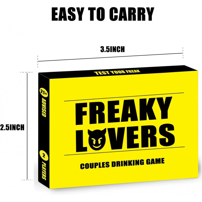 Популярная парная карточная игра на свидании FREAKY LOVERS от Amazon