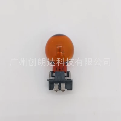 Philips Pw24W 12V Front Fog Light Bulb Pwy24W Amber Car Original Light Bulb 89092 with Lamp Holder (Fog lamp) - amber-pwy24w