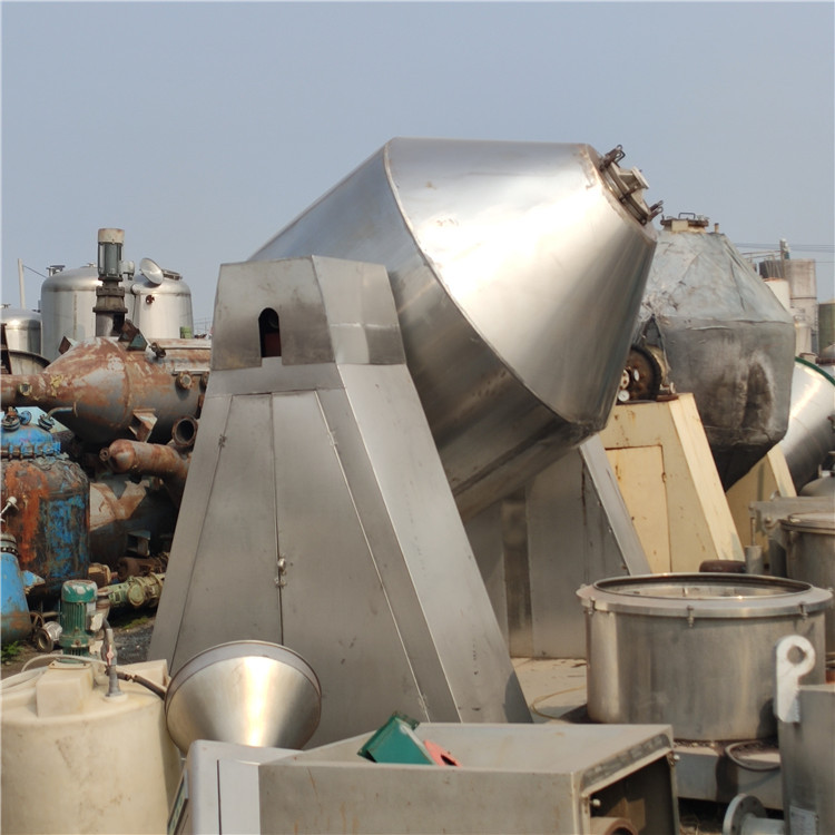 搪瓷双锥干燥机 供应不锈钢锥形真空干燥机 双锥回转真空干燥机