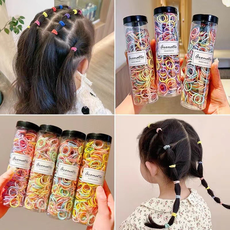 赤ちゃんの髪輪は子供の皮筋を傷つけずに髪の弾力性が良いゴムの女の子の赤ちゃんのトランペットの髪飾り|undefined