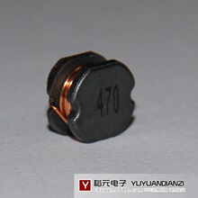 供應貼片非屏蔽繞線功率電感 CD75-470M(7*7MM 47UH)耐高溫銅錢
