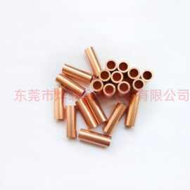 国标环保T2紫铜毛细小圆管 精密切割C1100纯铜管电镀加工