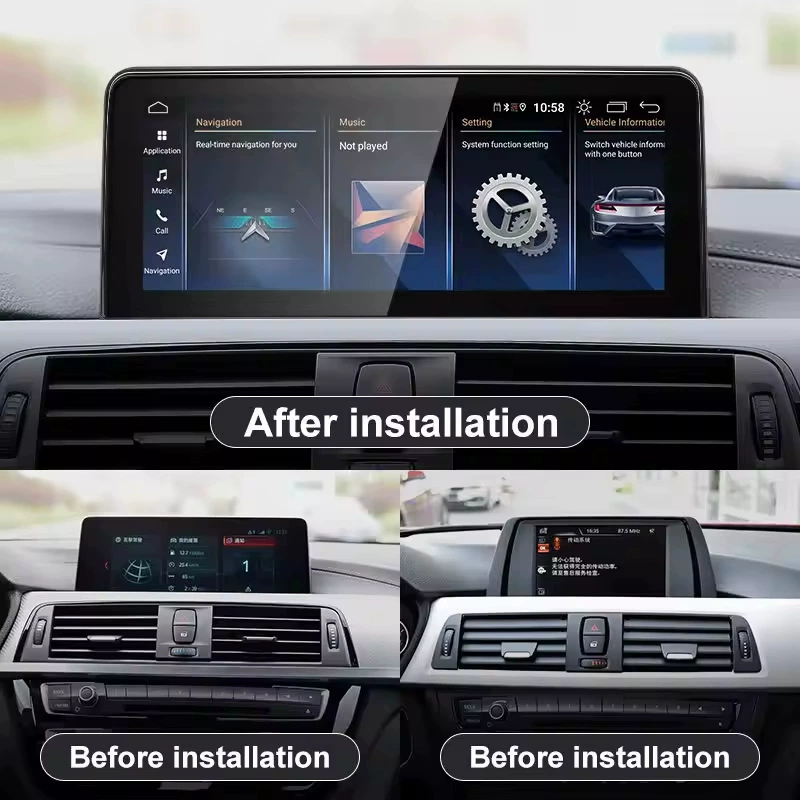 Подходит для BMW F30/F31/F32/F34/F35/F36 10.25‑дюймовый автомобильный смарт‑радиоплеер