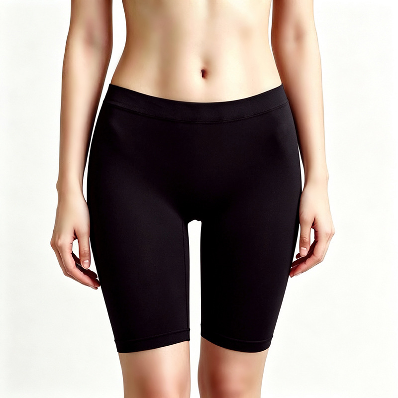 Shorts de Seguridad Elásticos sin Costuras de Cinco Puntos, Calzoncillos Tipo Boxer, Ropa Interior Femenina al por Mayor en Existencia
