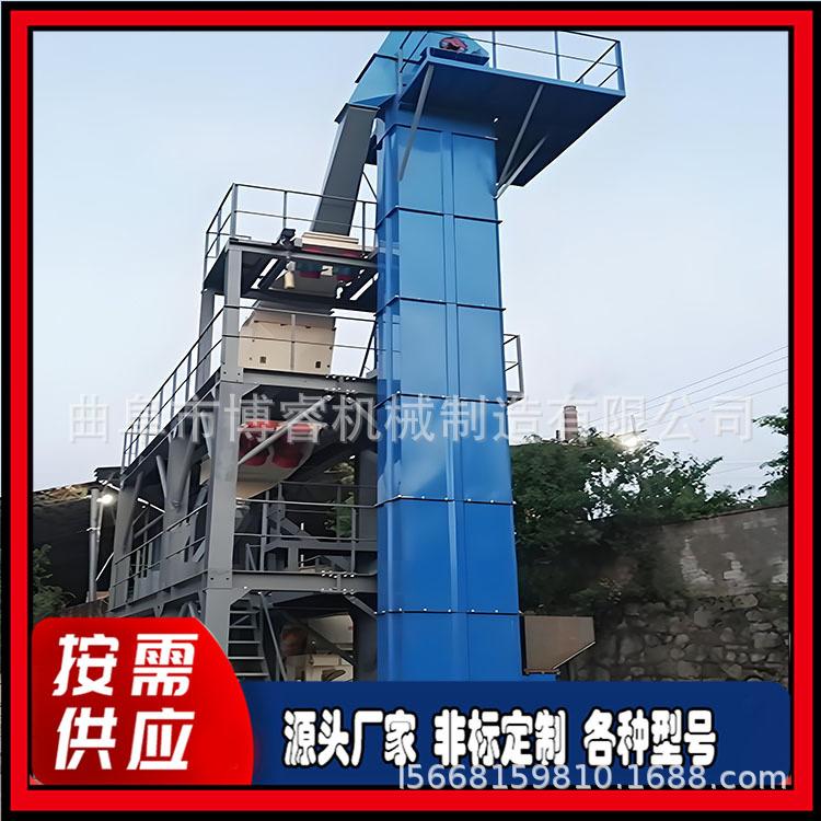 环链不锈钢斗式提升机 矿粉化工原料提升机 物料运输链式提升机