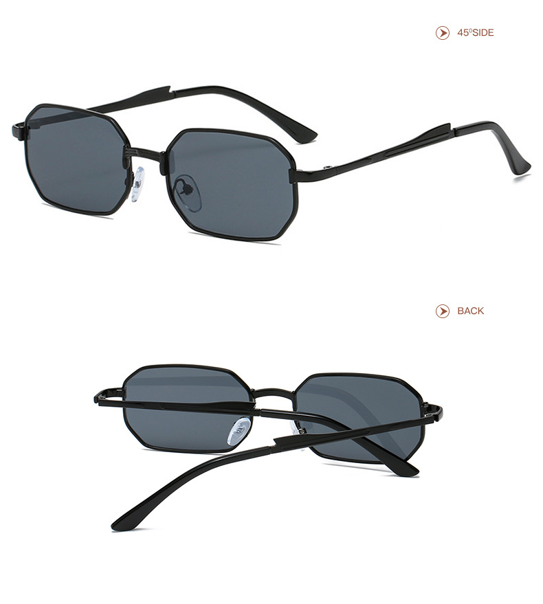 45g Weight Full Frame Glasses Structure Sunglasses Classification Ac, UV400 Protection Lens Material Square Glasses Style Casual, Travel Occasion Solid Color Pattern All Seasons Season Unisex Gender Hip-Hop, Retro Style Hip-Hop Retro Solid Color Ac UV400 Protection Square Full Frame Women's Sunglasses 14