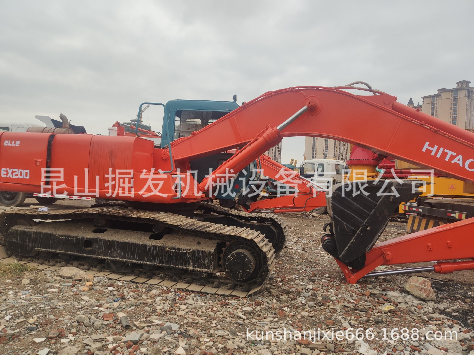 外贸转让日立EX200-3挖掘机 Hitachi