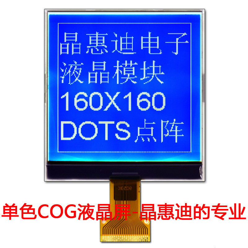 ӦLCDҺ 160160 STN  3.2ڰ Ǳʾ