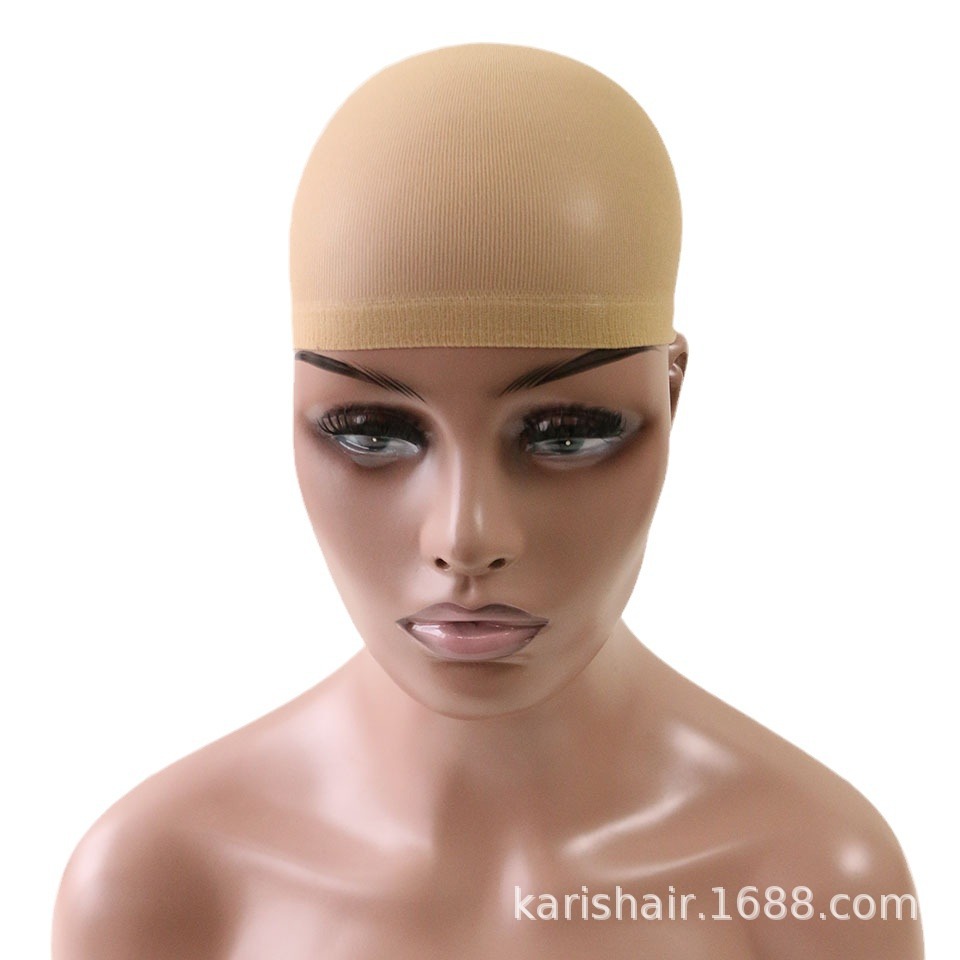 Casquillo de la malla de la peluca 2-Piece Set Head cover hair Net alta elasticidad vistiendo peluca