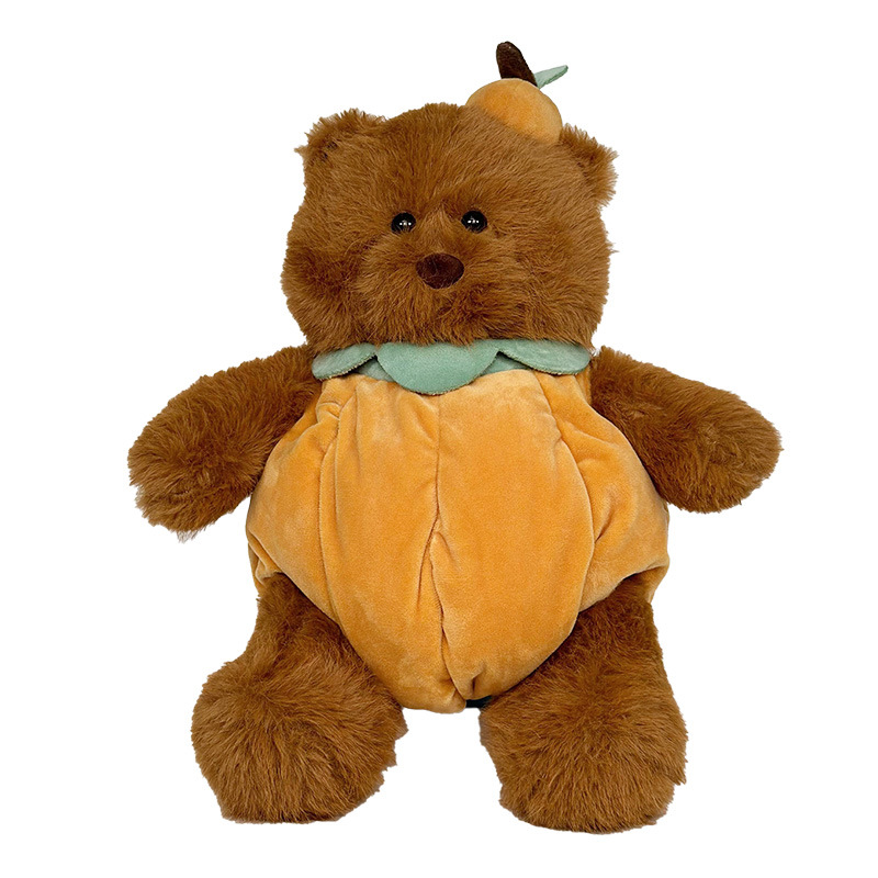 Transfronterizo de visón encantador, coco, elefante naranja, oso, muñeca de peluche, muñeca de regalo para niños