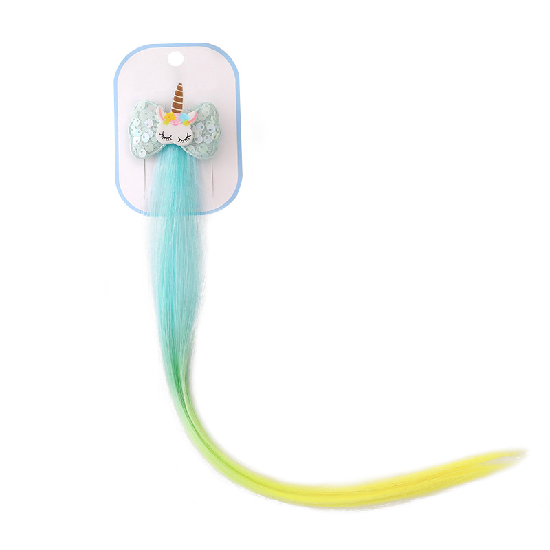 유니콘 헤어 조각 P