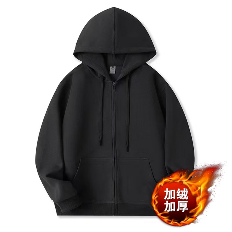 重磅连帽开衫卫衣外套女秋冬款2025新款连帽卫衣宽松休闲百搭上衣|undefined