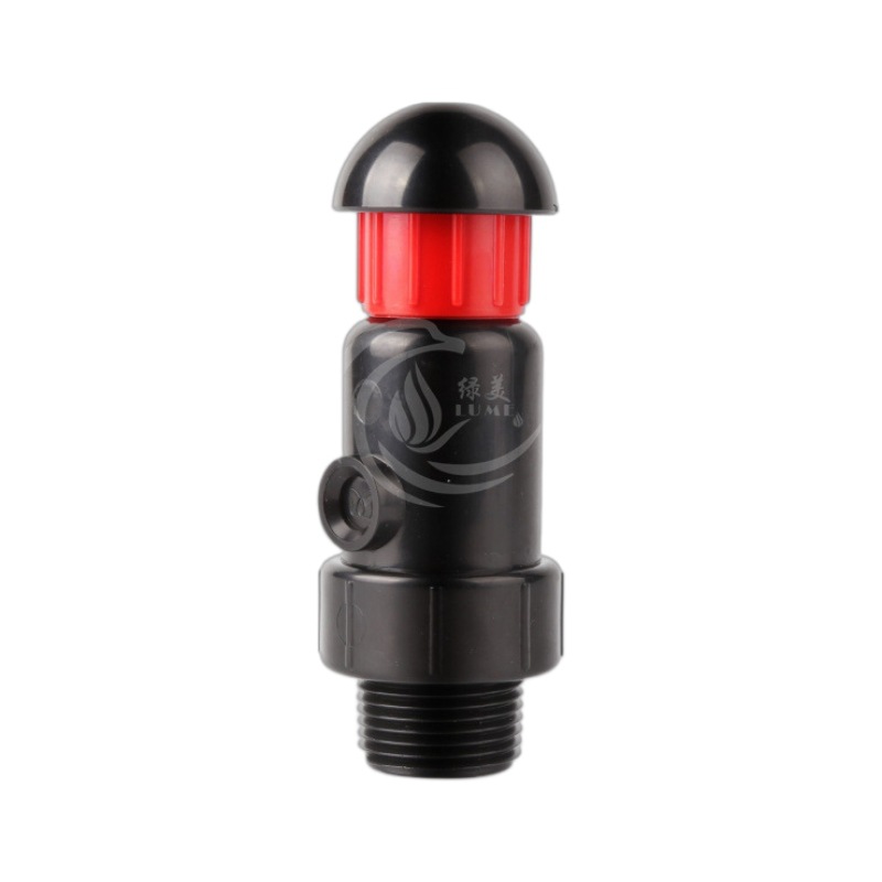 6 puntos, 1 pulgada, 1,5 pulgadas, 2 pulgadas, válvula de aire de entrada y escape, tipo de potencia, escape rápido, riego por goteo, proyecto de riego por goteo