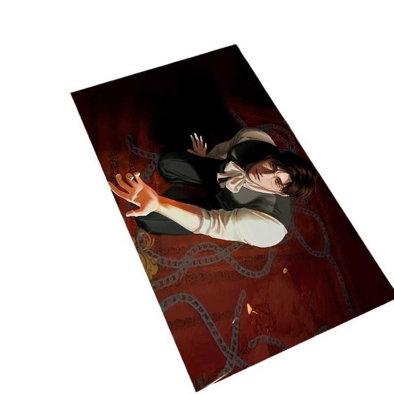 루첸 규조류 진흙 카펫 무릎 꿇고 손 뻗기 바닥 매트 거실 소파 그물 빨간색 애니메이션 사진 침실 침대 옆 담요 지아밍
