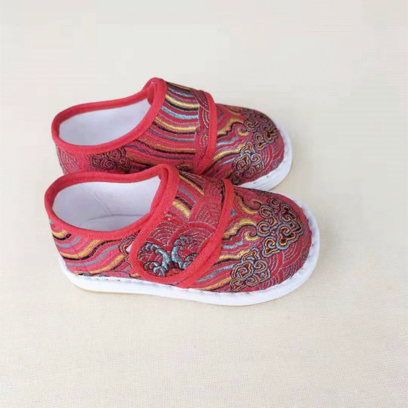 Детский день рождения ручной работы в китайском стиле традиционная этническая туфля