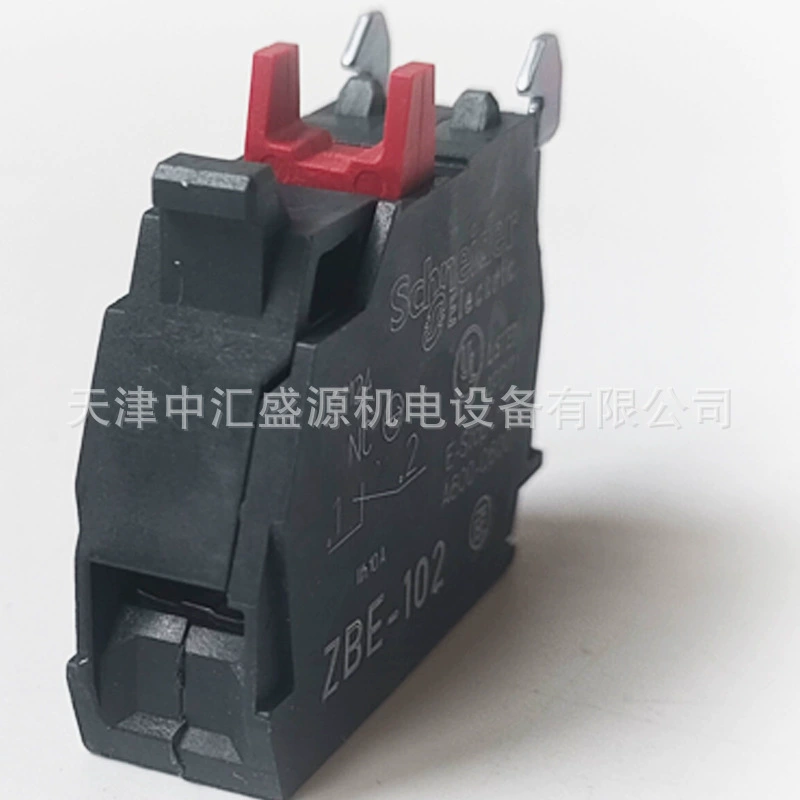 Кнопочный контактный модуль XB4 ZBE102 Серебряный сплав винтовой зажимной клемм 1NC одноконтактный модуль ZBE102