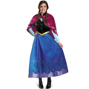 Halloween costume frozen cosplay anime Anna cos cosplay Queen costume